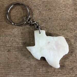 Handcrafted Texas Rock Keychain